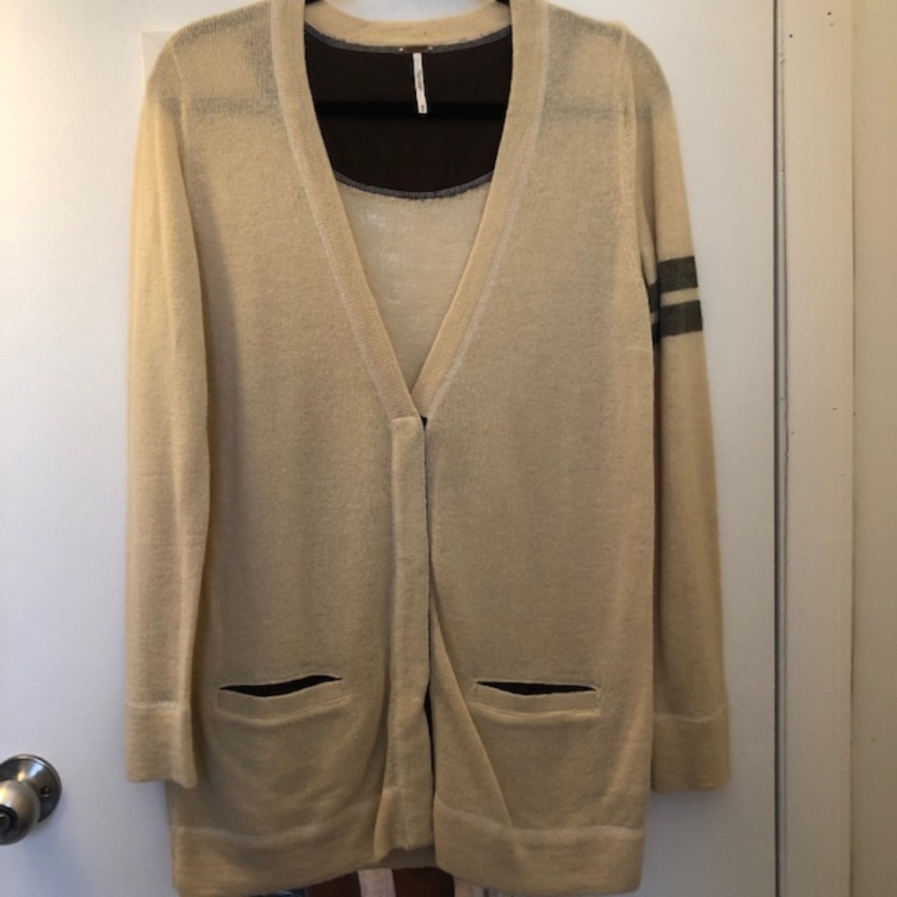 Free People Varsity Style Cardigan